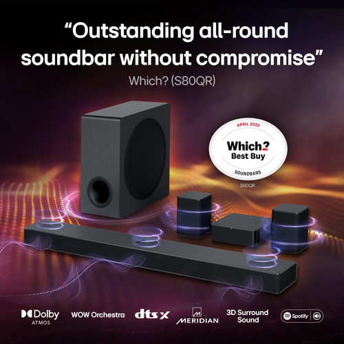 LG S80QR.DGBRLLK soundbar speaker Black 5.1.3 channels – image 2