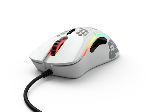 Glorious Gaming Model D- Optisk Optisk Kablet Hvid