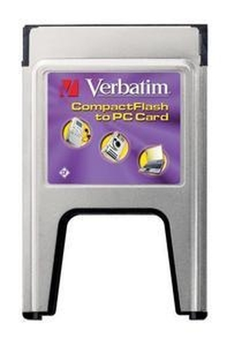 Verbatim Compact Flash to PC Card Adapter