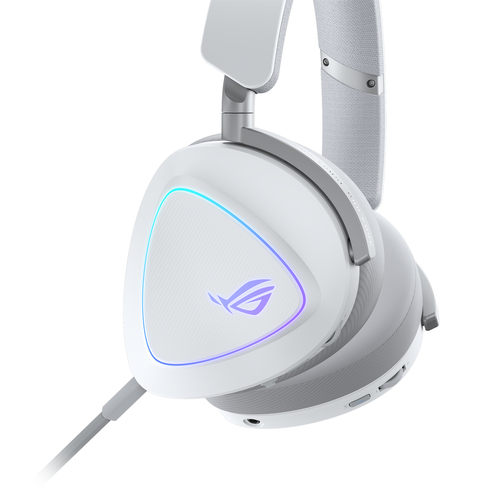 Asus Rog Delta II Wireless Lightweight Gaming Headset - Moonlight White - image 3