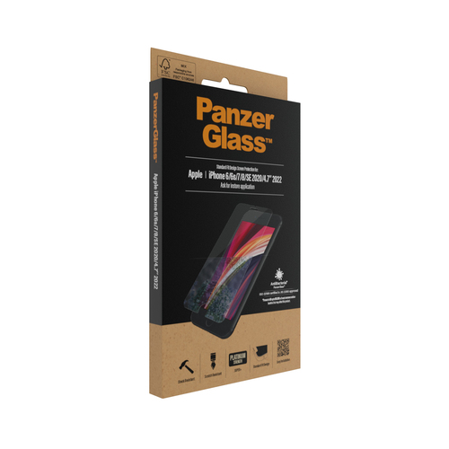 Panzerglass Apple iPhone 6/6s/7/8/SE (2020) Smartphone screenprotector Transparant, afbeelding 4