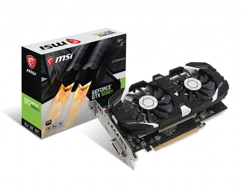 MSI GTX 1050 Ti 4GT OCV1 NVIDIA GeForce GTX 1050 Ti 4 GB GDDR5