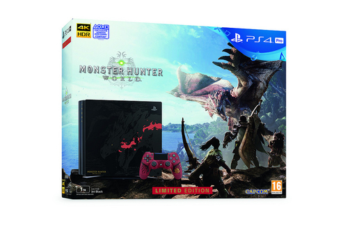 Sony Interactive Entertainment PlayStation 4 Pro 1TB Monster Hunter Limited Editin bundle