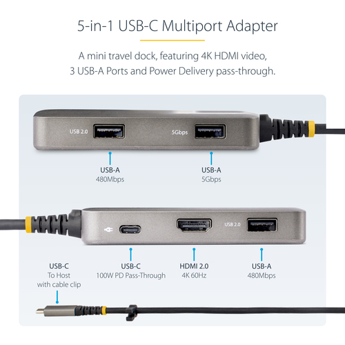 StarTech.com USB-C Multiport Adapter - 4K – image 9