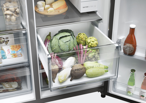 Haier SBS 90 Series 5 HSW59F18DIMM side-by-side refrigerator Freestanding – image 8
