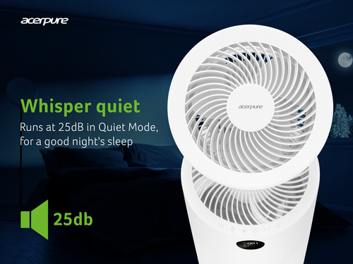 AcerPure Cool C2 - 2-in-1 air purifier & circulator, with 4-in-1 HEPA filter – image 7