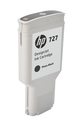 HP 727 DesignJet Ink Cartridge 300-ml Black F9J79A - image 4