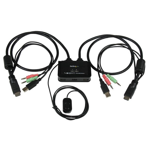Startech Switch Conmutador KVM 2 Puertos