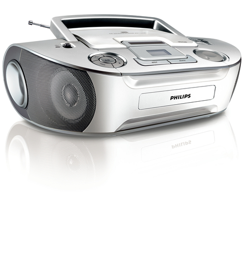 Philips AZ1123W/12 CD player Silver