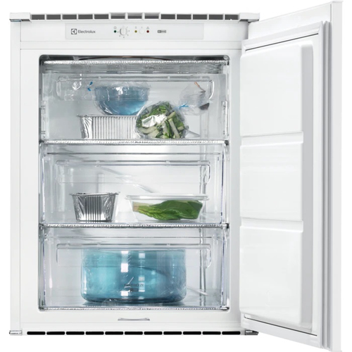 Electrolux KUB2AF72S Вертикальная морозильная камера Встроенный 75 L Белый