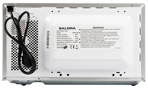 Salora 20MSD800 microwave Silver Solo microwave Countertop – image 5