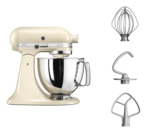 KitchenAid Artisan Mixer 5KSM125 Amandelwit, afbeelding 2