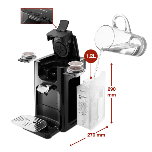 Senseo Quadrante HD7866/61R1 coffee maker Fully-auto Pod coffee machine – image 5