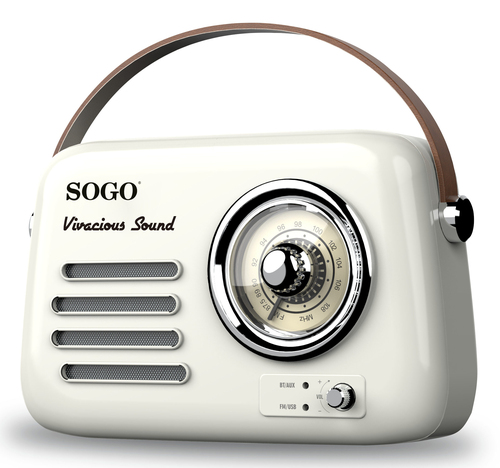 Sogo RAD-SS-8640 radio Portable Analog Beige – image 2