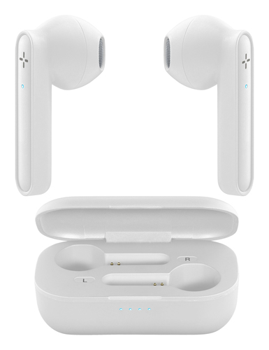 PLOOS PLBTTWSCAPW наушники/гарнитура True Wireless Stereo (TWS) Вкладыши Calls/Music Bluetooth Белый