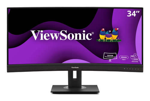 34IN UWQHD ERGONOMIC 21:9 CURVED DOCKING MONITOR WITH 100W USB C AND RJ45,3440 X