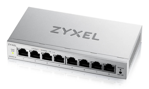 ZYXEL GS1200-8 V3 8-Port Gigabit smart