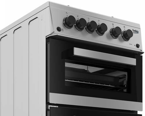Beko KDG583S 50cm Freestanding Gas Twin Cavity Cooker – image 3