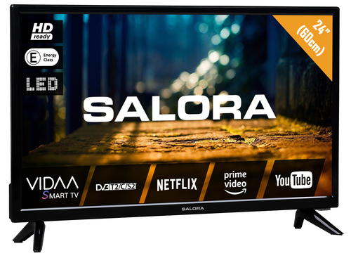 Salora 24XDV400 TV 61 cm (24") HD Smart TV Wi-Fi Black 200 cd/m² – image 3