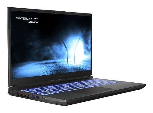 ERAZER Crawler E40 MD62518 NL Intel® Core™ i5 i5-13500H Ноутбук 39,6 cm (15.6") Full HD 16 GB DDR5-SDRAM 512 GB Твердотельный накопитель (SSD) NVIDIA GeForce RTX 4050 Wi-Fi 6E (802.11ax) Windows 11 Home Черный QWERTY Американский английский