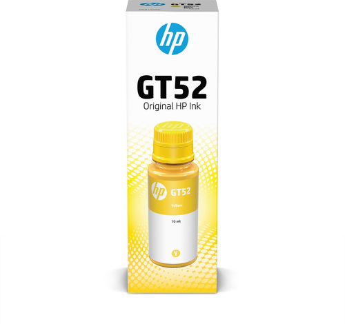 Oryginalny tusz do drukarki HP GT52 (M0H56AE) Zółty (Yellow)