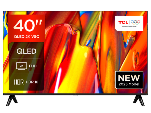 TCL 40V5C-UK TV 101.6 cm (40") Full HD Smart TV Wi-Fi Black
