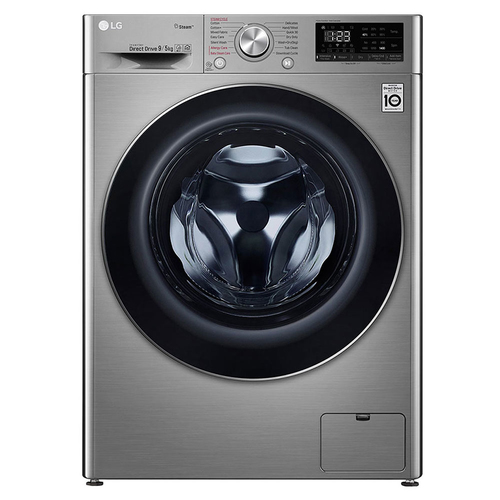 LG F4R5VGW2T.ASSPLTK washer dryer Freestanding Front-load Grey