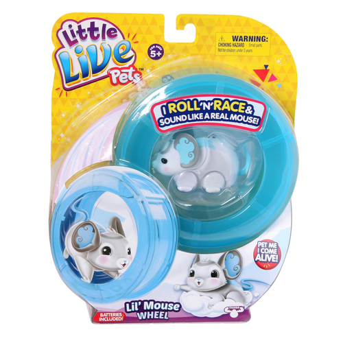 Moose Toys Little Live Pets S2 Lil Mouse Wheel