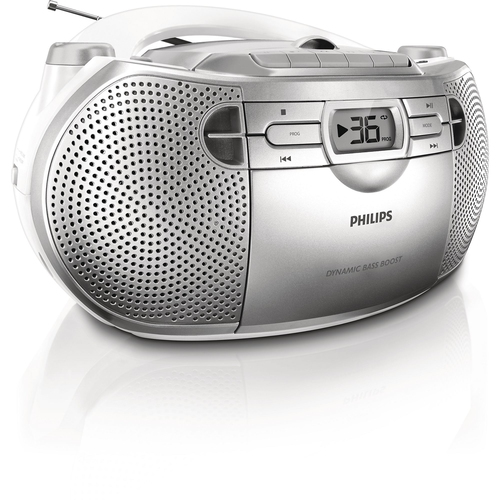 Philips AZ1027/61 CD player Silver Portable CD player