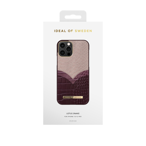 iDeal of Sweden Atelier Case iPhone 12/12P Lotus Snake