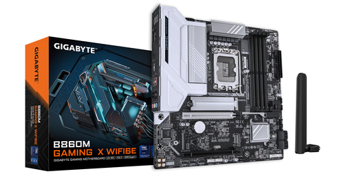 Gigabyte B860M LGA1851 WiFi 6E Gaming X Motherboard, Black - image 1