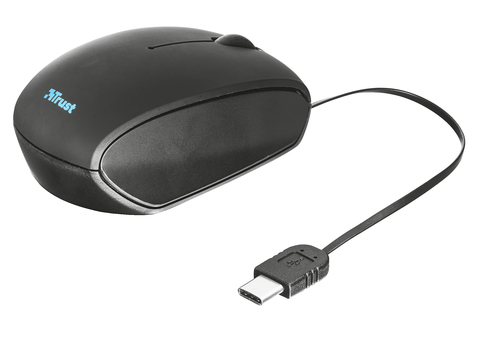 Trust 20969 mouse Travel Ambidextrous USB Type-C Optical 1000 DPI – image 2