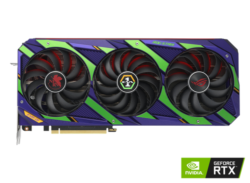 ASUS ROG -STRIX-RTX3090-O24G-EVA NVIDIA GeForce RTX 3090 24 GB GDDR6X