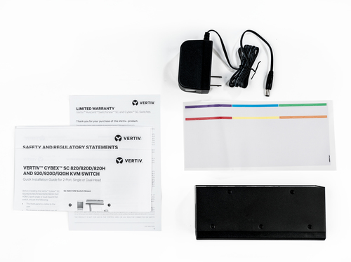 Vertiv Avocent SC820D-202 KVM switch Black – image 2