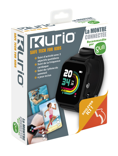 Kurio La montre connectée noire - Recommandée par Gulli – image 2