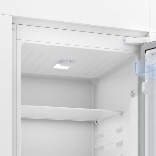 Beko BCFD450 178cm 50/50 Integrated Frost Free Fridge Freezer with Sliding Door Hinge - White - E Rated, White - image 2