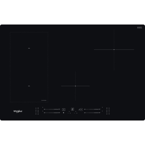 Whirlpool WL S3777 NE Черный Встроенный 77 cm Плита с зонами индукции 4 зона(ы)