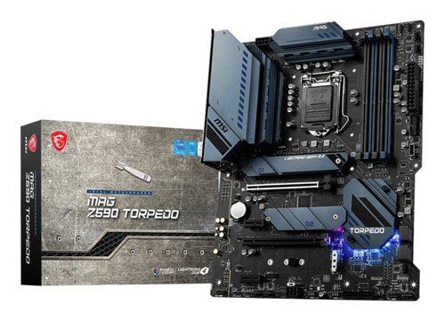 MSI MAG Z590 TORPEDO материнская плата Intel Z590 LGA 1200 (Socket H5) ATX