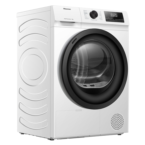 Hisense DHQE900UWDC tumble dryer Freestanding Front-load – image 3