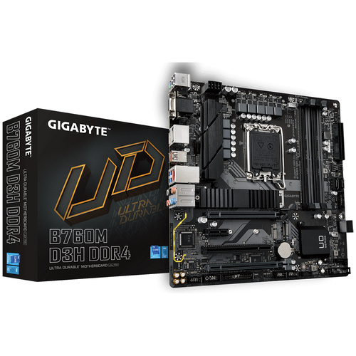 GIGABYTE B760M D3H DDR4 материнская плата Intel B760 LGA 1700 Микро ATX