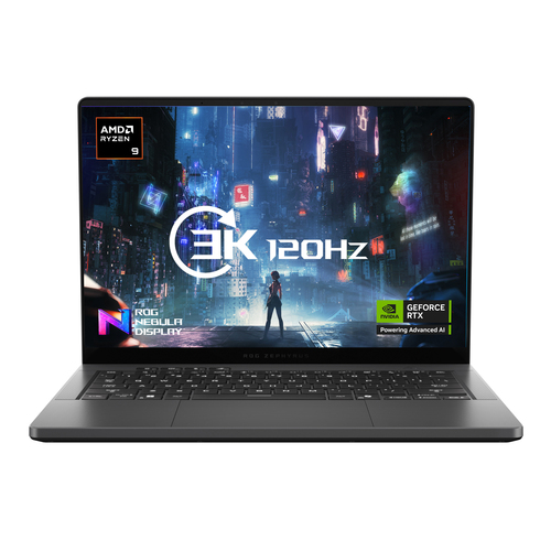 ASUS ROG Zephyrus G14 GA403UP-QS005W Copilot+ PC AMD Ryzen™ 9 270 Ноутбук 35,6 cm (14") 3K 32 GB LPDDR5x-SDRAM 1 TB Твердотельный накопитель (SSD) NVIDIA GeForce RTX 5070 Wi-Fi 7 (802.11be) Windows 11 Home Серый QWERTZ Немецкий