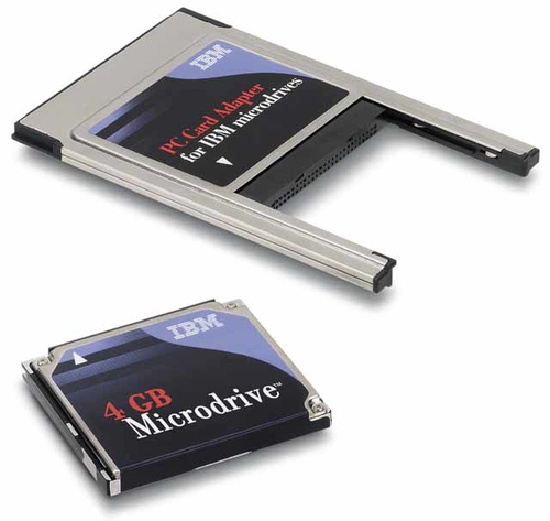 Lenovo 4GB MICRODRIVE W PC CARD