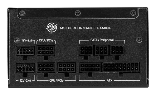 Msi Mpg A1000GS PCIE5 1000W Gold Atx 3.1 Fully Modular Psu Power Supply - image 2