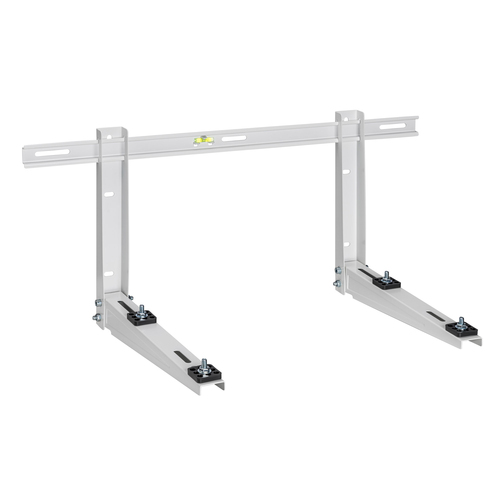 InLine Bracket for split air conditioner outdoor unit or heat pump, white