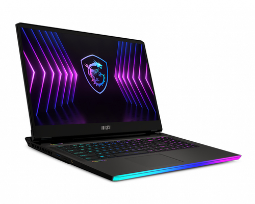 MSI Gaming GE77HX 12UHS-050FR Raider Intel® Core™ i9 i9-12900HX Ноутбук 43,9 cm (17.3") 4K Ultra HD 64 GB DDR5-SDRAM 2 TB Твердотельный накопитель (SSD) NVIDIA GeForce RTX 3080 Ti Wi-Fi 6E (802.11ax) Windows 11 Pro Черный