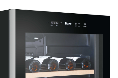 Haier Wine cellar HWS188GAE Freestanding Black 188 bottle(s) – image 6