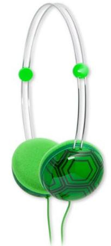 IFROGZ IF-ANH-TUR headphones/headset Wired Head-band Music Green