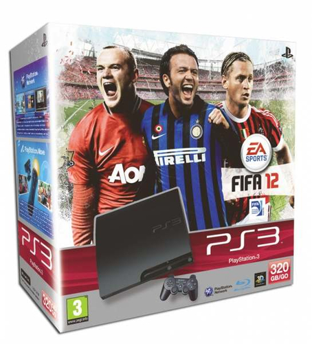 Sony Interactive Entertainment 320GB Playstation 3 Slim + FIFA 12