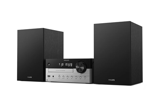 Philips Unisex TAM4205M2 BT Micro 60W Hi-Fi Music System CD/MP3 USB Port in Black Black One Size female - image 3
