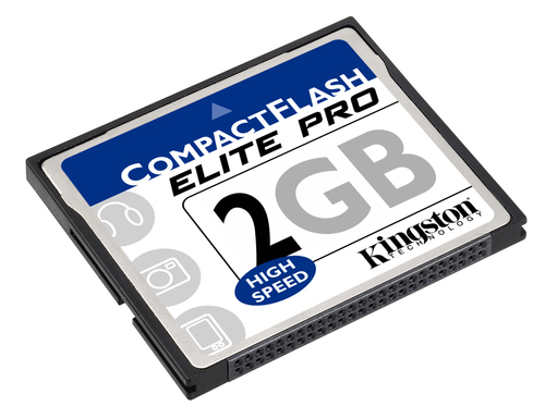 Kingston Technology 2048MB CompactFlash Elite Pro Card (Single Level Cell)